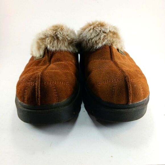 Skechers Fortress Clog/Slipper Suede Faux Fur Lined Chunky Women's 7.5.......... - Picture 5 of 11
